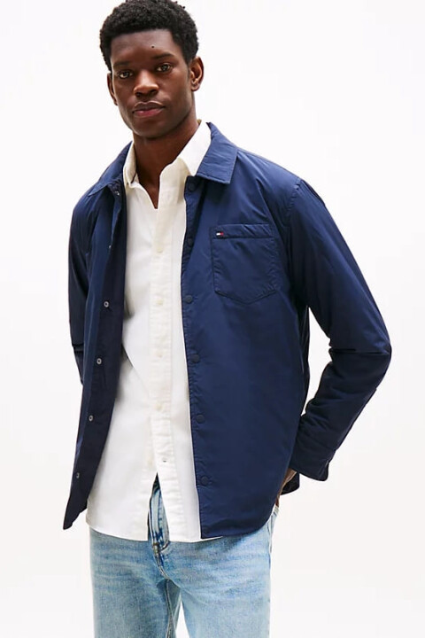 Erkek Th Gömlek Tarz Mont - Lacivert 