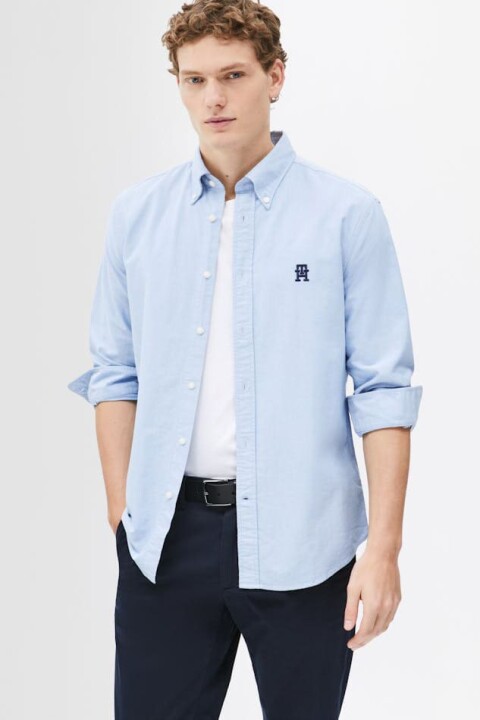 Erkek Th Heritage Oxford Gömlek - Mavi 