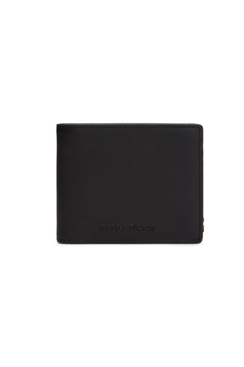 Erkek Th Monotype Mını Cc Cüzdan-Siyah 