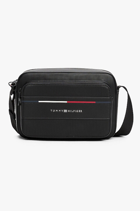 Erkek Th Reporter Çapraz Omuz Çantası - Siyah 