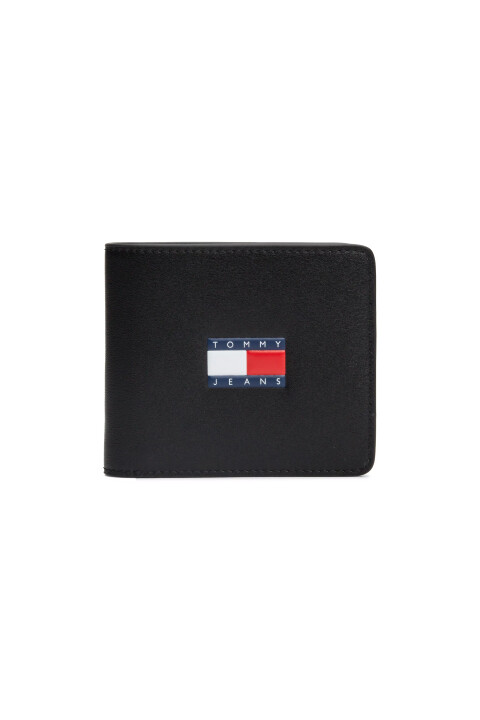 Erkek Tjm Archıve Leather Cc Cüzdan-Siyah 