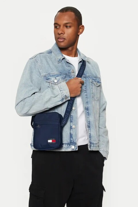 Erkek TJM Ess Günlük Reporter Omuz Çantası - Lacivert 