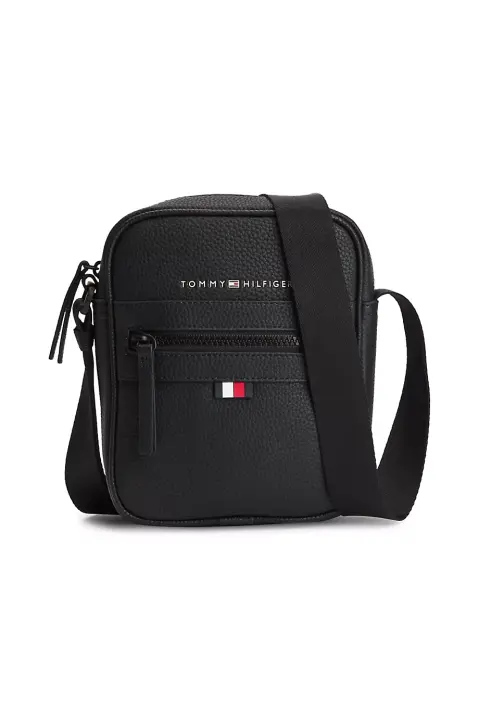 Erkek Tjm Essential Mini Çanta - Siyah 