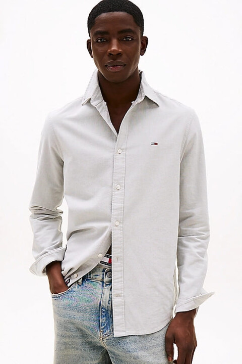 Erkek Tjm Regular fit Oxford Gömlek - Yeşil 