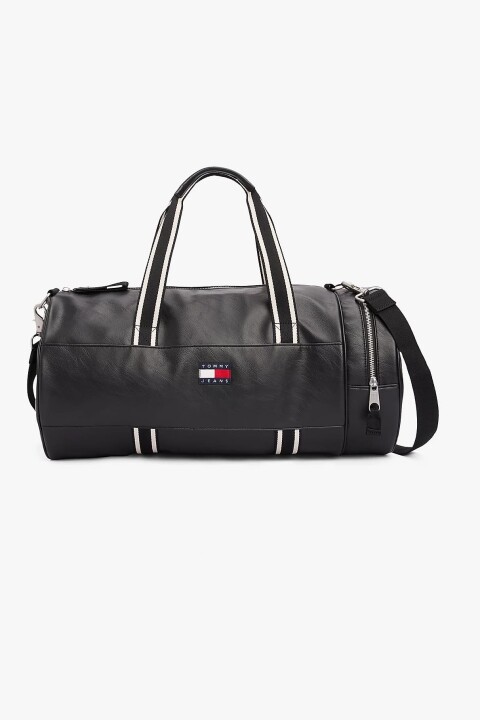 Erkek Tjm Şehir Logo Spor Çanta - Siyah 