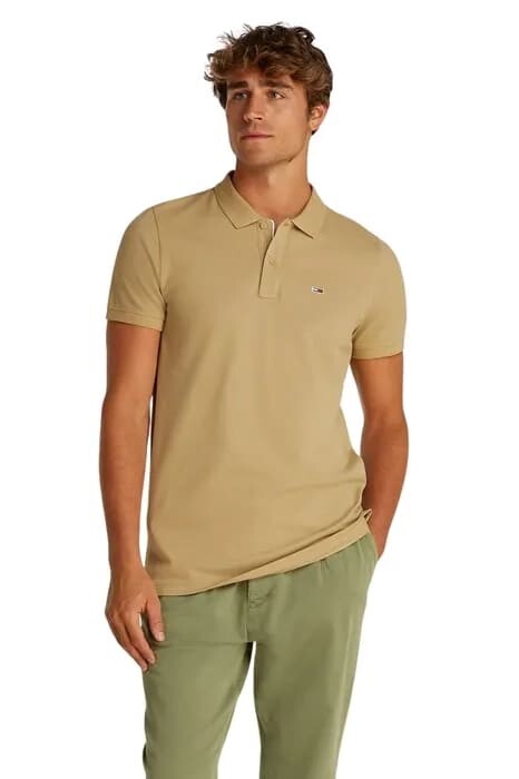 Erkek Tjm Slim Polo T-Shirt - Açık Kahverengi 