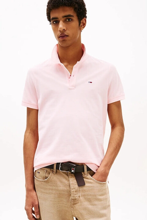 Erkek Tjm Slim Polo T-Shirt - Pembe 