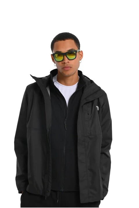 Erkek TNF M Quest Triclimate Jacket Mont - Siyah 