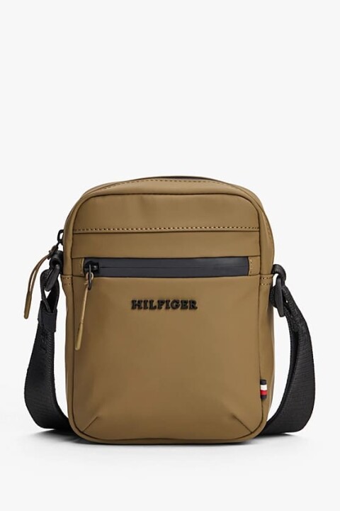 Erkek Tpu Mini Reporter Çanta - Kahverengi 