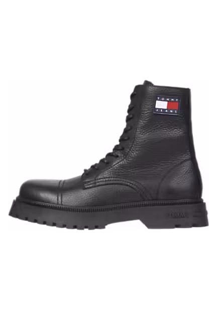 Erkek Tumbled Bot - Siyah 