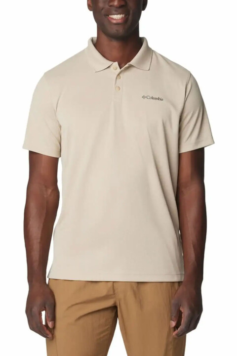 Erkek Utilizer Polo Kısa Kollu T-Shirt - Deve Tüyü 