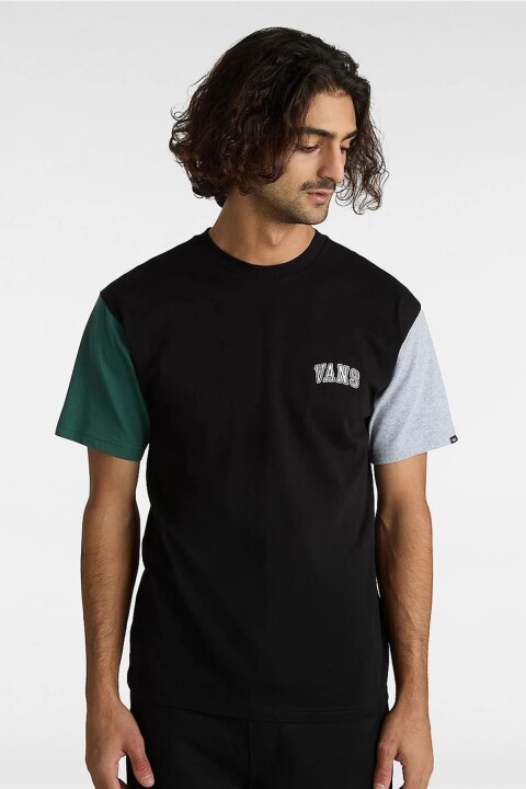 Erkek Vans Varsıty Ss T-Shirt - Siyah 