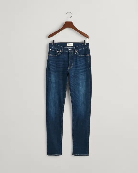Erkek Extra Slim Fit Jean Pantolon-Lacivert 