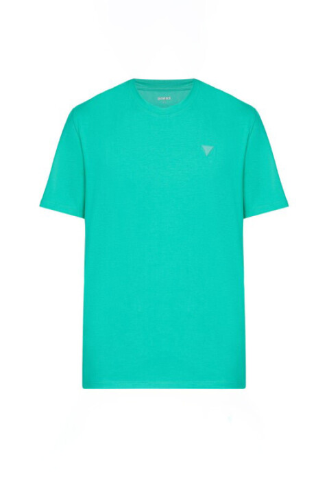 Erkek Guess T-Shirt - Su Yeşili 