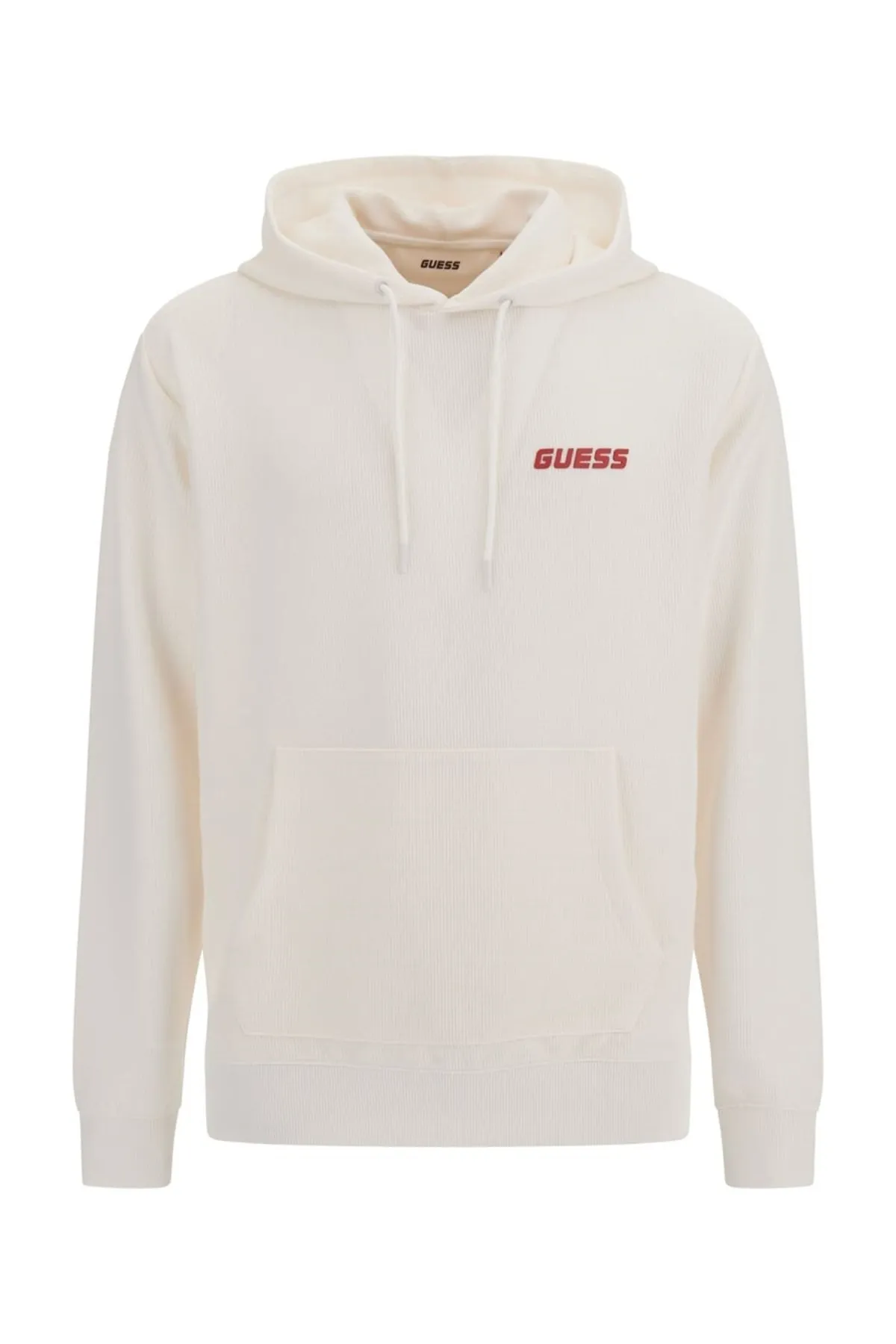 Erkek Korbın Hooded Sweatshırt-Ekru 