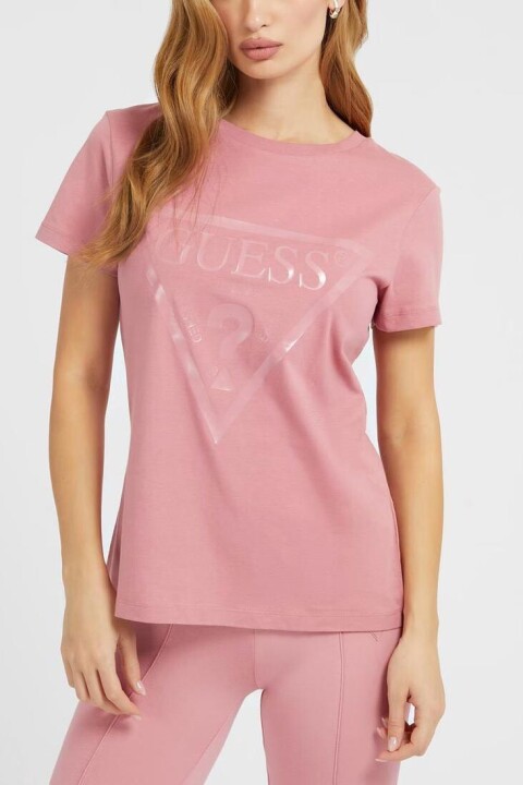 Kadın T-Shirt - Pembe 