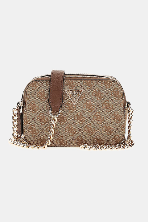 Kadın 4G Logolu Noelle Çapraz Mini Çanta - Bej 