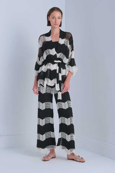 Kadın Ajurlu Astarlı Multi Pantolon - Mix 