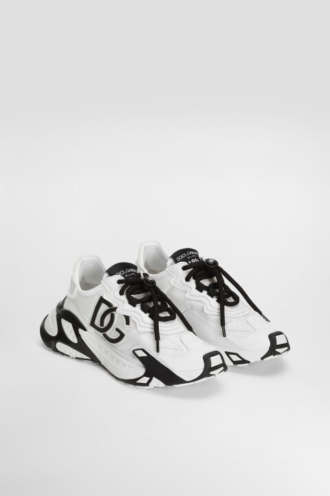 Kadın Aplike Logolu Chunky Tabanlı Sneakers - Beyaz 