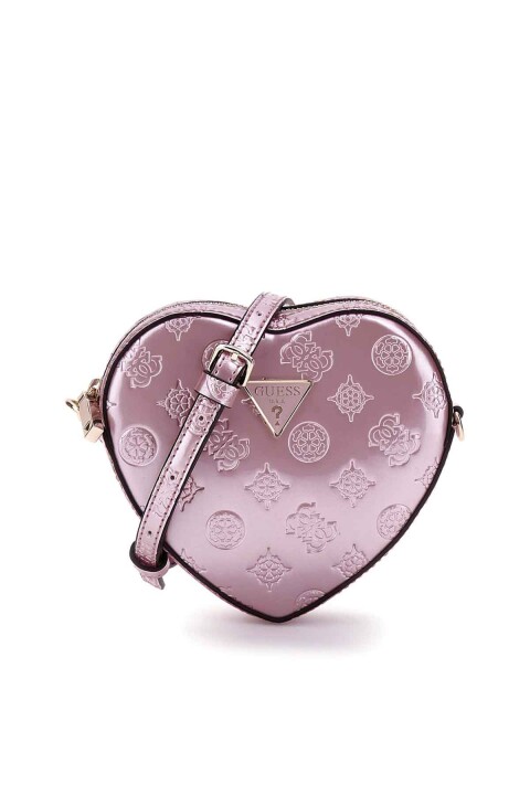 Kadın Arnela Mini Kalp Omuz Çantası - Pembe 