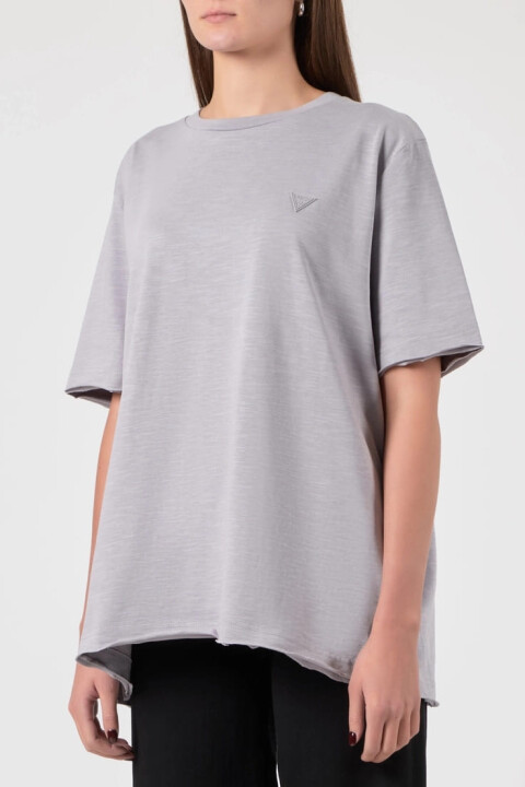 Kadın Athena Maxi T-Shirt - Lila 