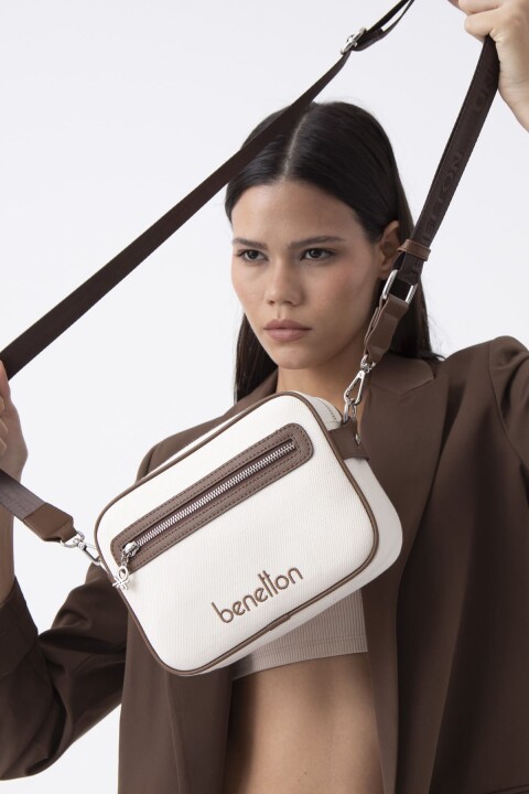 Kadın Bnt Çapraz Çanta - Bej 