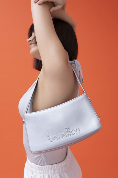 Kadın Bnt El Çantası - Gümüş 