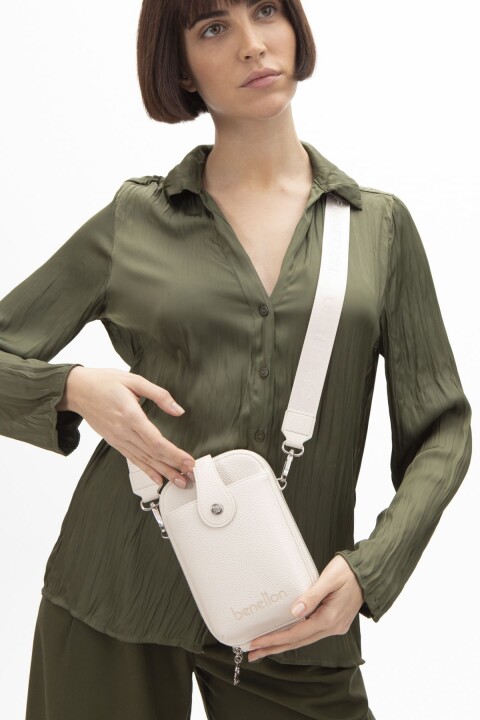 Kadın Bnt Floter Çapraz Çanta - Bej 