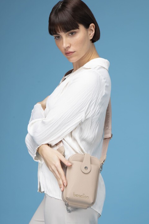 Kadın Bnt Floter Çapraz Çanta - Ten 