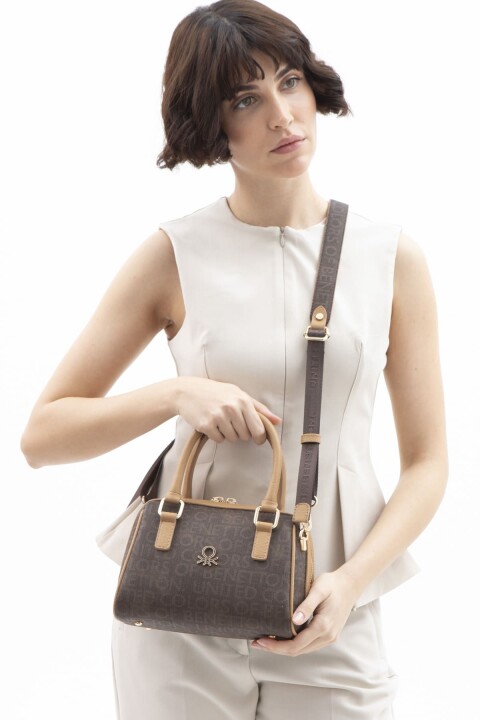 Kadın Bnt Kol Çantası - Kahve/Camel 