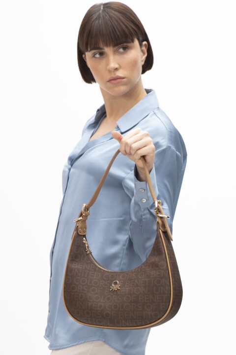 Kadın Bnt Kol Çantası - Kahverengi 