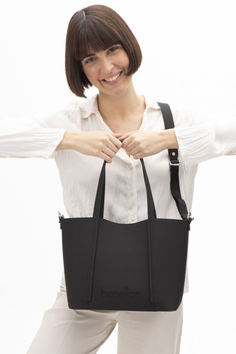 Kadın Bnt Kol Çantası - Siyah 