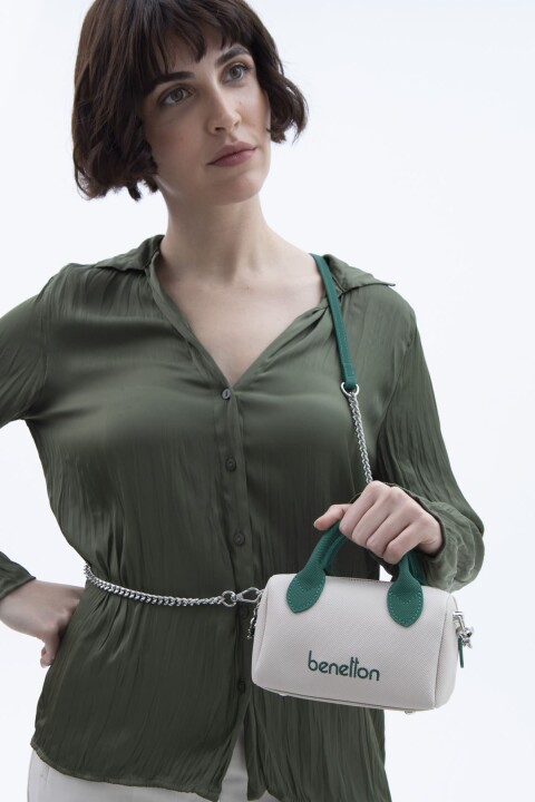 Kadın Bnt Mini Çapraz Çanta - Bej 