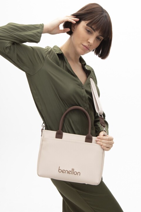 Kadın Bnt Nano Kol Çantası - Bej 