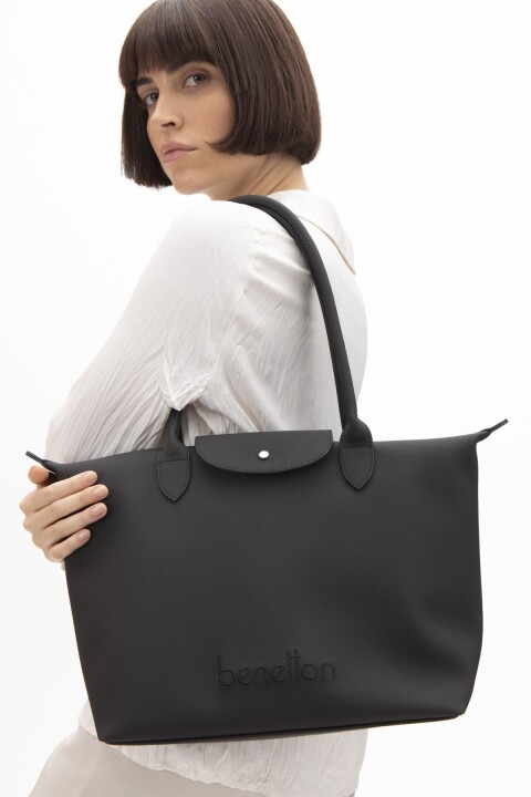 Kadın Bnt Nano Omuz Çantası - Siyah 