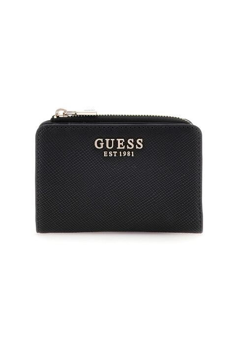 Kadın Bolena Logolu Fermuarlı Cüzdan - Siyah 