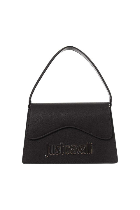 Kadın Borsa a Spalla Logolu El Çantası - Siyah 