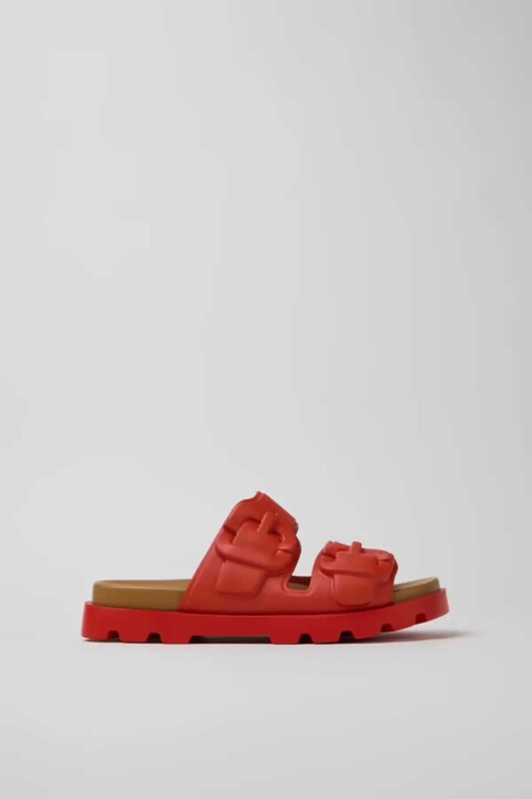 Kadın Brutus Sandalet - Kırmızı 