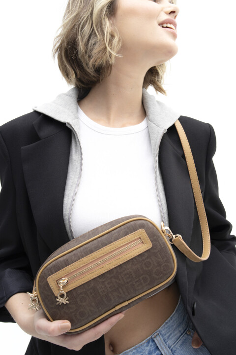 Kadın Çapraz Çanta - Kahve Camel 