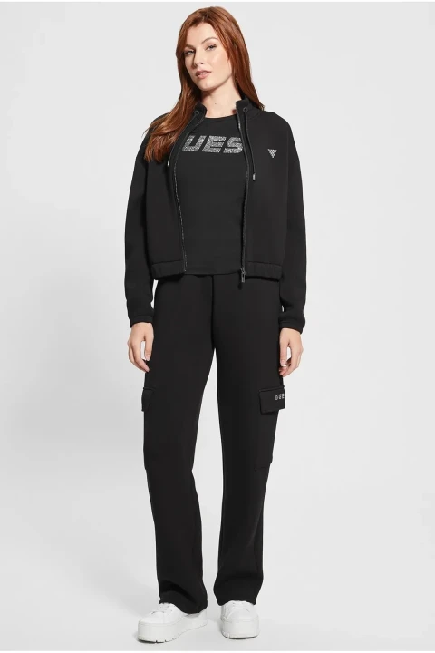 Kadın Cecilia Aktif Regular Fit Scuba Eşofman Altı - Siyah 