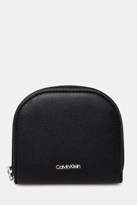 Kadın Ck Glide Dome Cüzdan - Siyah 