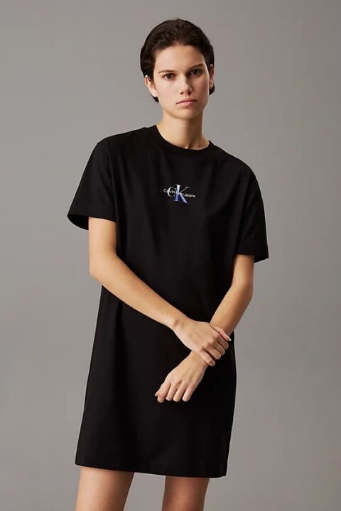 Kadın Ck Gradient Elbise - Siyah 