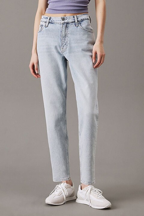 Kadın Ck Mom Jean Pantolon - Mavi 