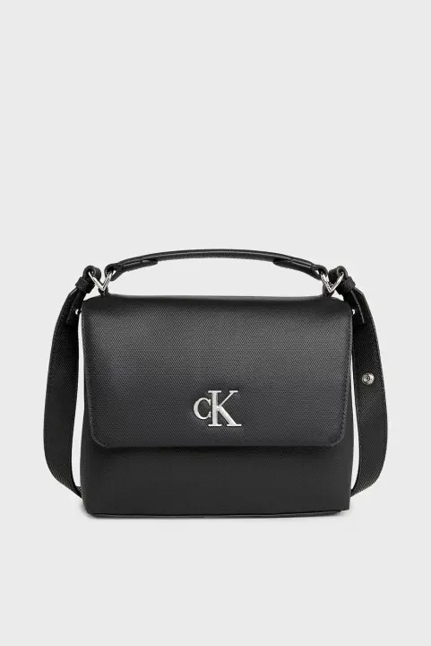 Kadın Ck Monogram Üst Kol Çanta - Siyah 