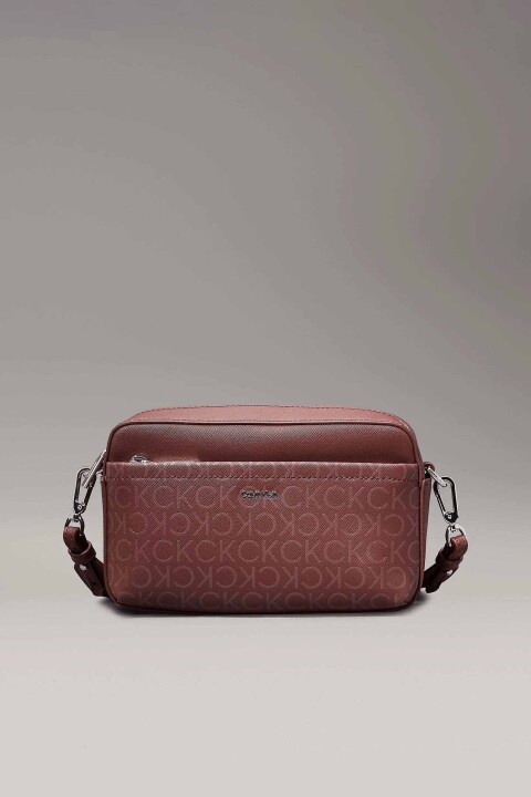 Kadın Ck Must Conv Camera Bag Omuz Çantası - Bordo 