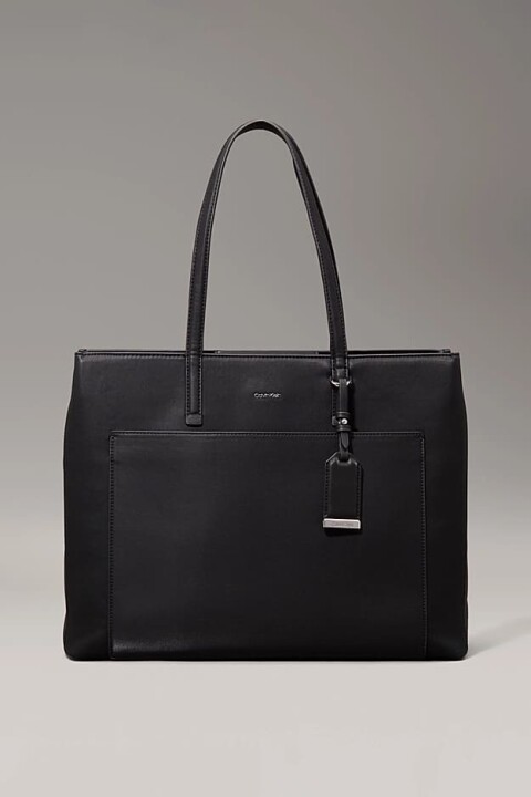 Kadın Ck Must Medium Shopper Omuz Çantası - Siyah 