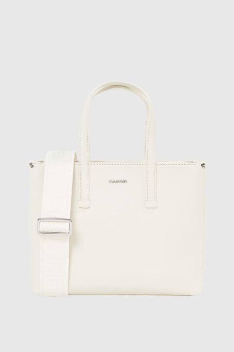 Kadın Ck Must Small Tote El Çantası - Krem 