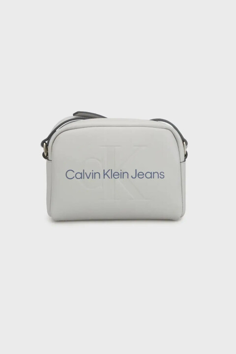 Kadın Ck Sculpted Camera Bag Omuz Çantası - Gri 