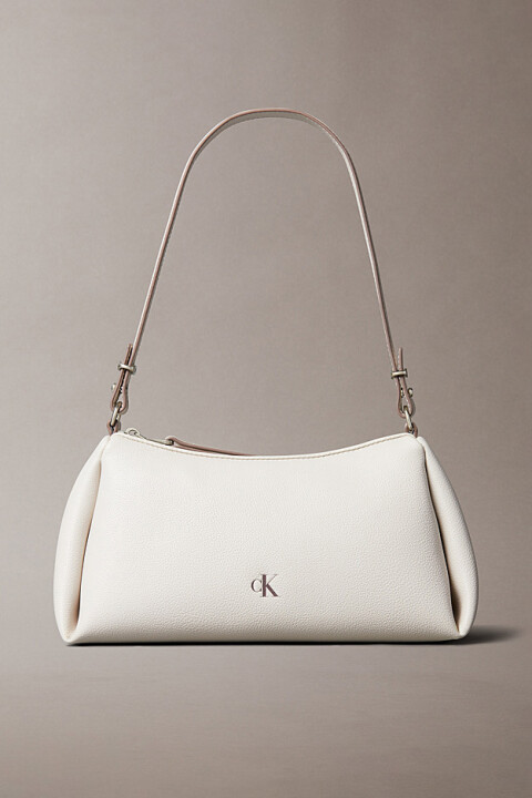 Kadın Ck Small Shoulder Omuz Çantası - Beyaz 