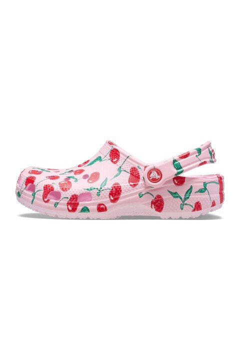 Kadın Classic Fresh Fruits Clog Terlik - Pembe 